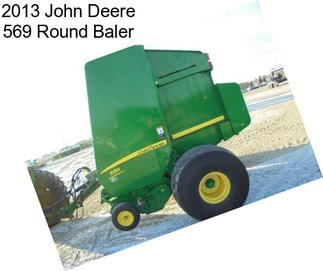 2013 John Deere 569 Round Baler