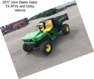 2017 John Deere Gator TX ATVs and Utility Vehicle