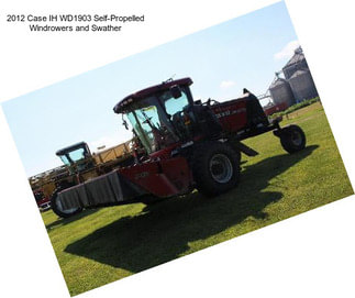 2012 Case IH WD1903 Self-Propelled Windrowers and Swather