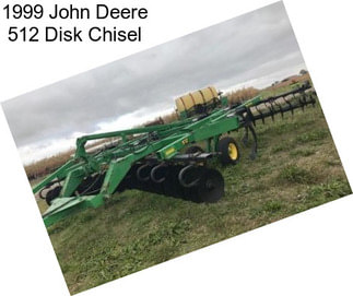 1999 John Deere 512 Disk Chisel