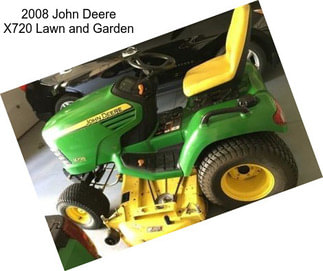 2008 John Deere X720 Lawn and Garden