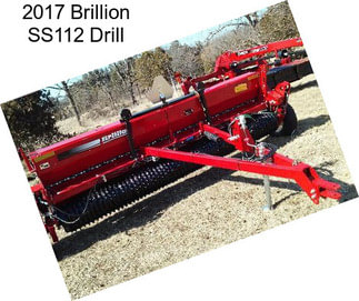 2017 Brillion SS112 Drill