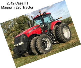 2012 Case IH Magnum 290 Tractor