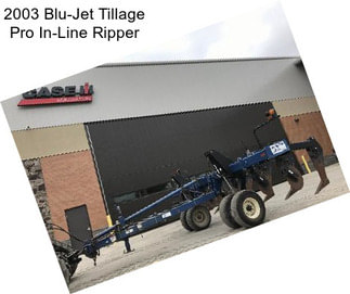 2003 Blu-Jet Tillage Pro In-Line Ripper