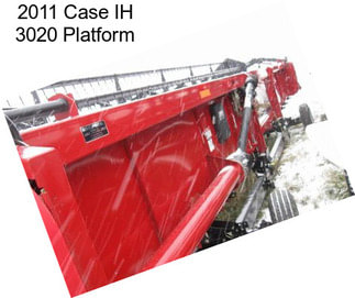 2011 Case IH 3020 Platform