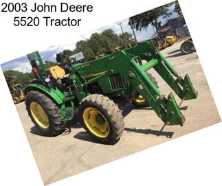 2003 John Deere 5520 Tractor