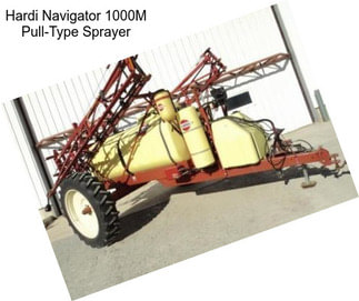 Hardi Navigator 1000M Pull-Type Sprayer