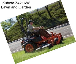 Kubota Z421KW Lawn and Garden