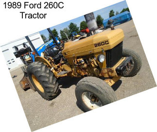 1989 Ford 260C Tractor