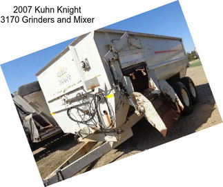 2007 Kuhn Knight 3170 Grinders and Mixer