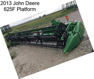 2013 John Deere 625F Platform
