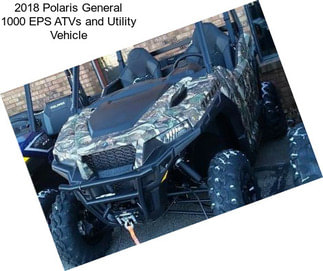 2018 Polaris General 1000 EPS ATVs and Utility Vehicle