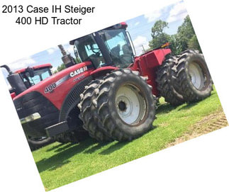 2013 Case IH Steiger 400 HD Tractor