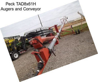 Peck TAD8x61H Augers and Conveyor
