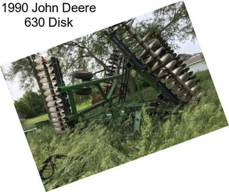 1990 John Deere 630 Disk