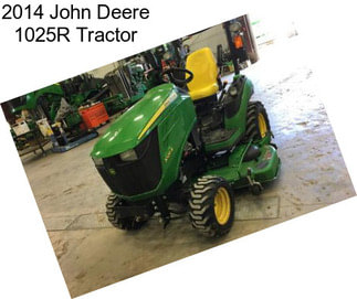 2014 John Deere 1025R Tractor