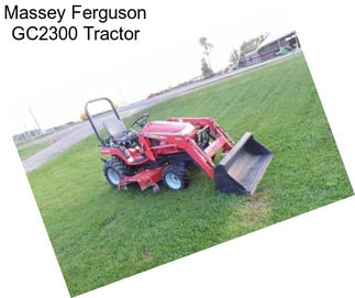 Massey Ferguson GC2300 Tractor