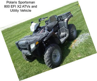 Polaris Sportsman 800 EFI X2 ATVs and Utility Vehicle