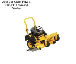 2018 Cub Cadet PRO Z 160S EFI Lawn and Garden