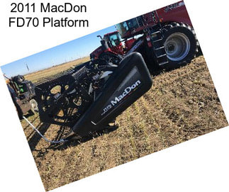 2011 MacDon FD70 Platform