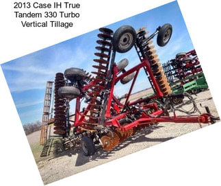 2013 Case IH True Tandem 330 Turbo Vertical Tillage