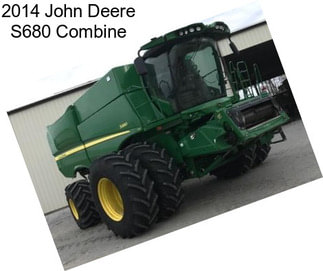 2014 John Deere S680 Combine