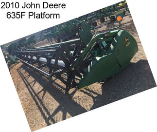 2010 John Deere 635F Platform
