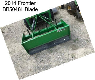 2014 Frontier BB5048L Blade