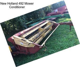 New Holland 492 Mower Conditioner