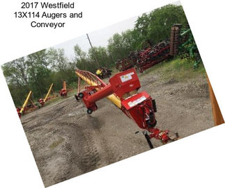 2017 Westfield 13X114 Augers and Conveyor