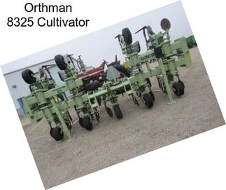 Orthman 8325 Cultivator