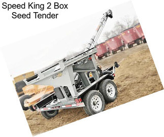 Speed King 2 Box Seed Tender