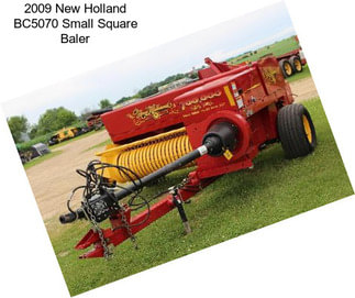 2009 New Holland BC5070 Small Square Baler