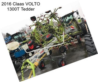 2016 Claas VOLTO 1300T Tedder