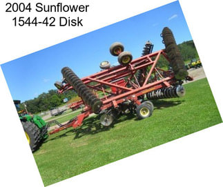 2004 Sunflower 1544-42 Disk