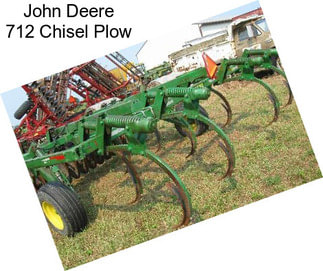 John Deere 712 Chisel Plow