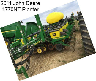 2011 John Deere 1770NT Planter