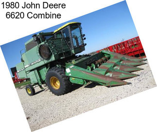 1980 John Deere 6620 Combine