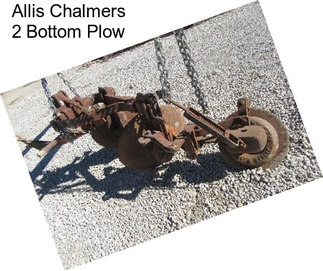 Allis Chalmers 2 Bottom Plow