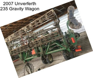 2007 Unverferth 235 Gravity Wagon