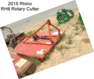 2015 Rhino RH6 Rotary Cutter