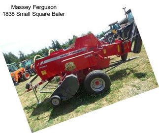 Massey Ferguson 1838 Small Square Baler