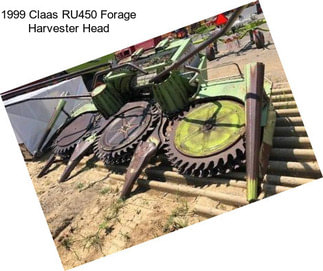 1999 Claas RU450 Forage Harvester Head