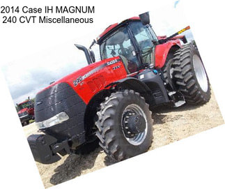 2014 Case IH MAGNUM 240 CVT Miscellaneous