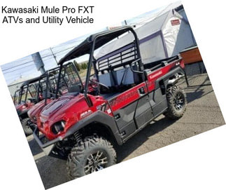 Kawasaki Mule Pro FXT ATVs and Utility Vehicle