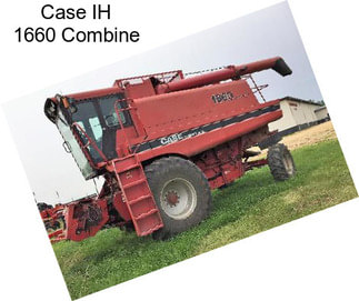 Case IH 1660 Combine