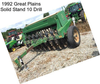 1992 Great Plains Solid Stand 10 Drill