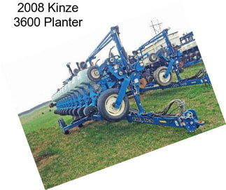 2008 Kinze 3600 Planter