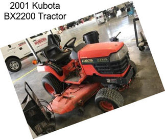 2001 Kubota BX2200 Tractor