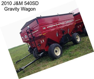 2010 J&M 540SD Gravity Wagon
